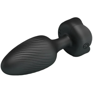 PRETTY LOVE - VARIAN PLUG ANALE CON LUCE LED NERO 10,8 CM